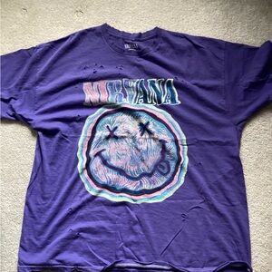 purple nirvana tee shirt